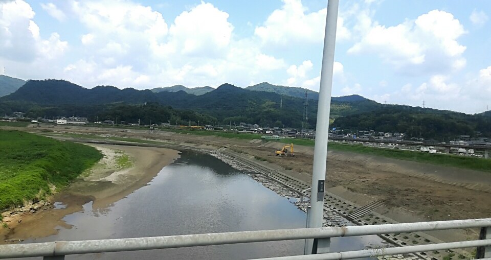7월 6일 내린 집중호우로 범람한 다카마가와. 강의 범람으로 피해가 커져 이 지역에서만 51명이 숨졌다. (사진=최지희기자)<br>