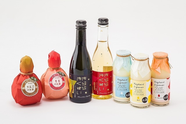 ‘여성에 의한, 여성을 위한 술 만들기 프로젝트’로 발매된 여성 취향을 저격한 상품들 (출처: 기쿠스이 주조 홈페이지)