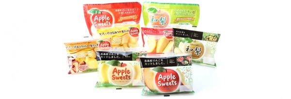 ‘애플 스위츠’를 제조・판매하고 있는 곳은 고베(神戸)에 본사를 둔 ‘엠브이엠 상사 주식회사’다. 일본 최대의 조각 사과 제조업체다. (이미지: ‘엠브이엠 상사 주식회사’ 홈페이지)
