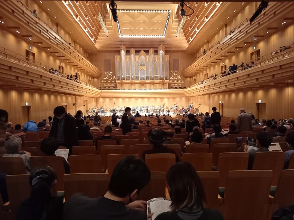 22일, 베토벤의 교향곡 제9번을 듣기 위해 도쿄 신주쿠 오페라시티를 찾았다. (사진=최지희 기자)