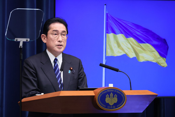 지난 24일, 총리관저에서 기자회견에 임하고 있는 기시다 후미오 일본 총리 (이미지: 일본 총리관저 홈페이지)