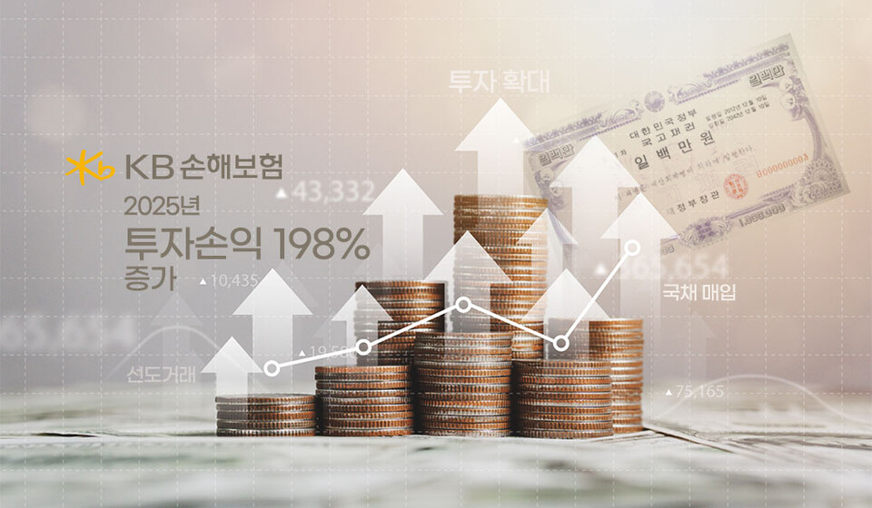 투자손익 198% 급증... KB손보, 실적 가른 운용 전략 '눈길' - 뉴스 썸네일 이미지